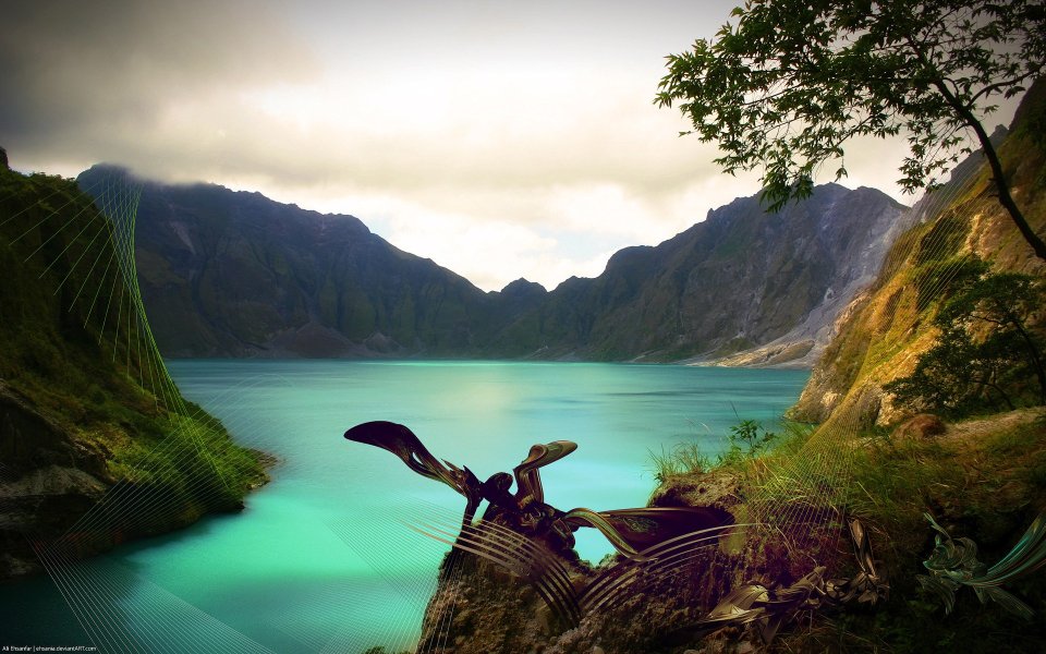 CG Landscape Art: High Definition Scenery Wallpapers
