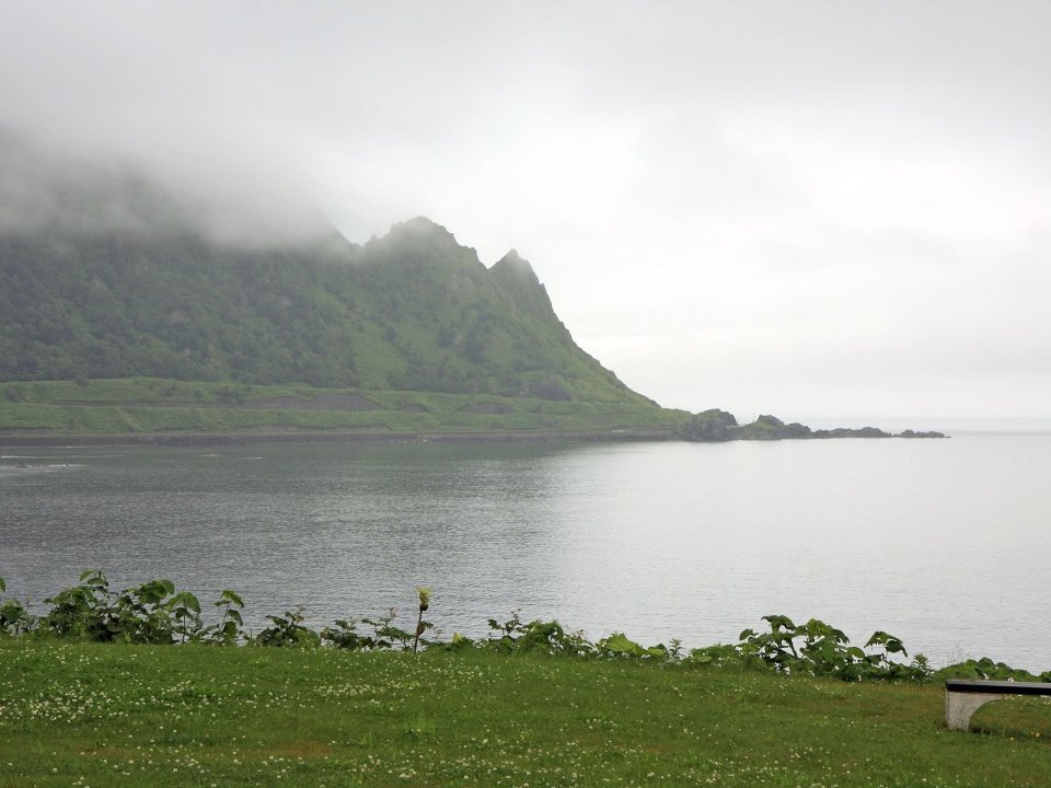 Hokkaido Summer Foggy Coast Natural Scenery