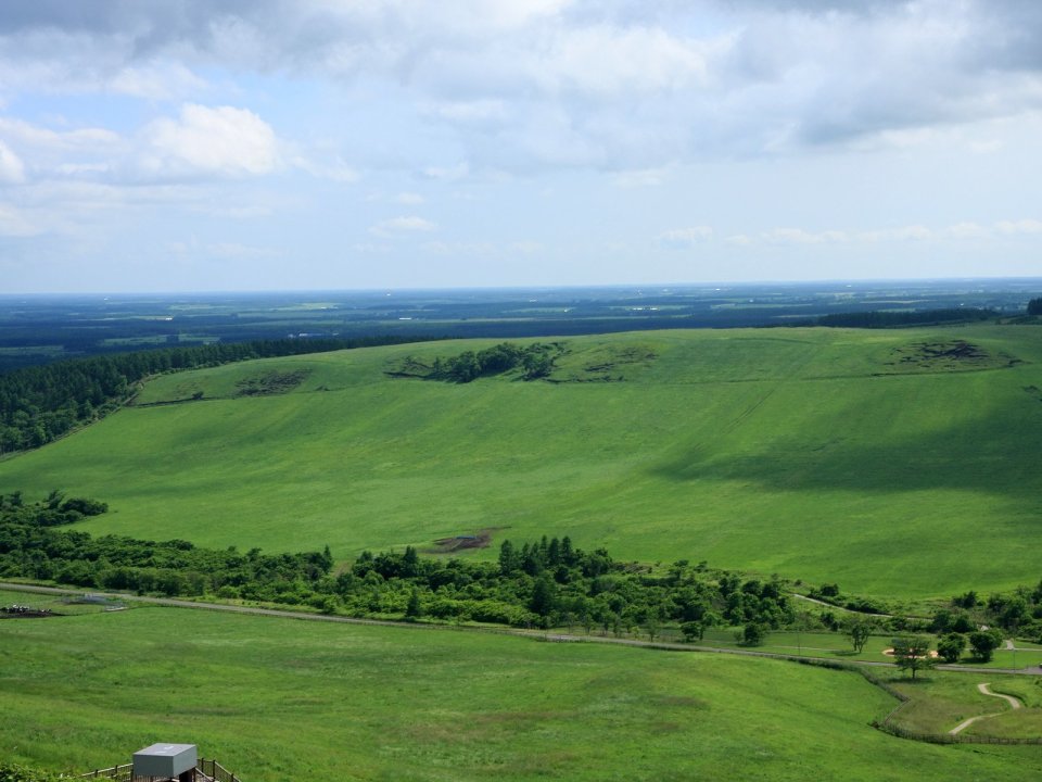 Japan Hokkaido Summer Grassland Wilderness Scenery