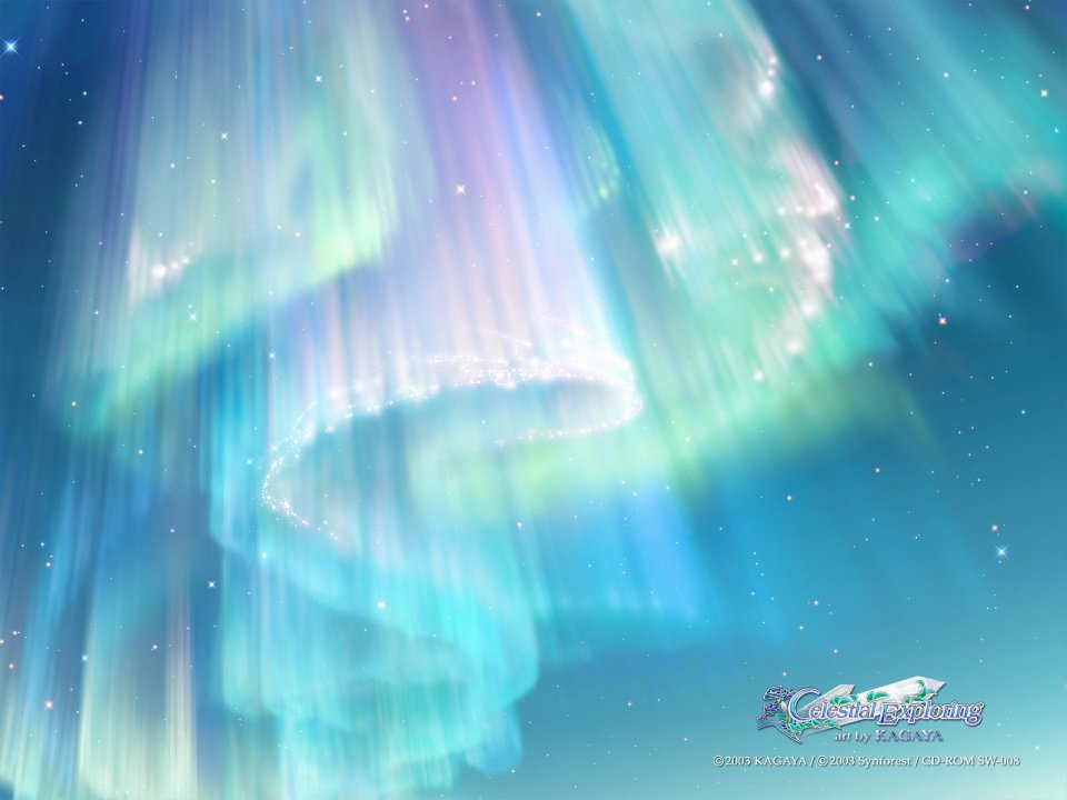 KAGAYA天体探索系列极光星空插画