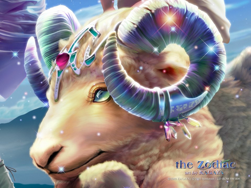 KAGAYA 十二星座白羊座奇幻插画