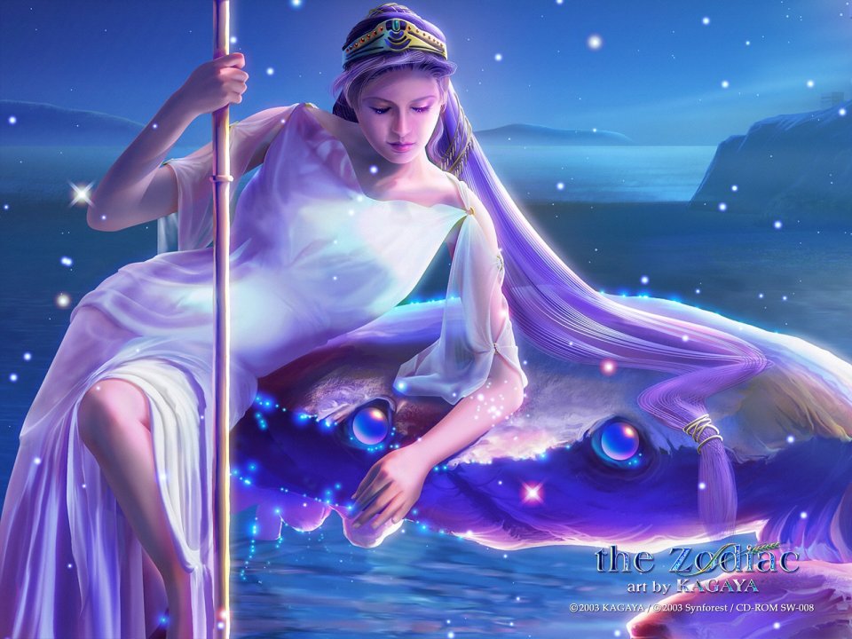 KAGAYA Zodiac Cancer Fantasy Art Illustration