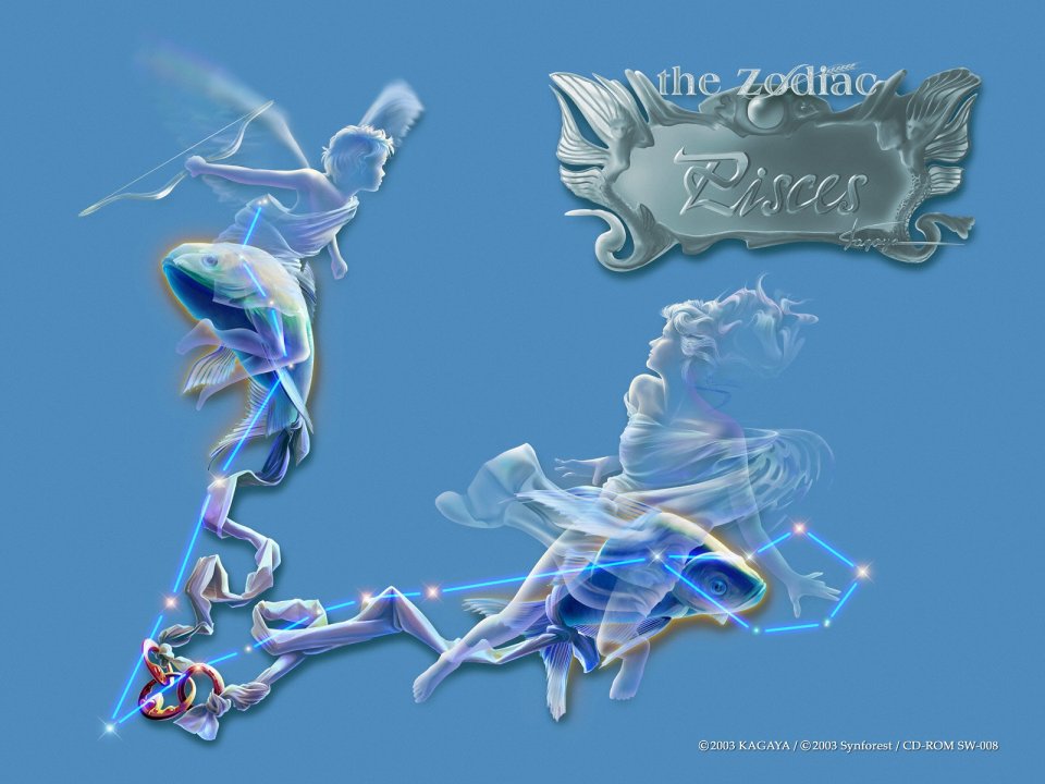 KAGAYA Zodiac Pisces Fantasy Art Illustration