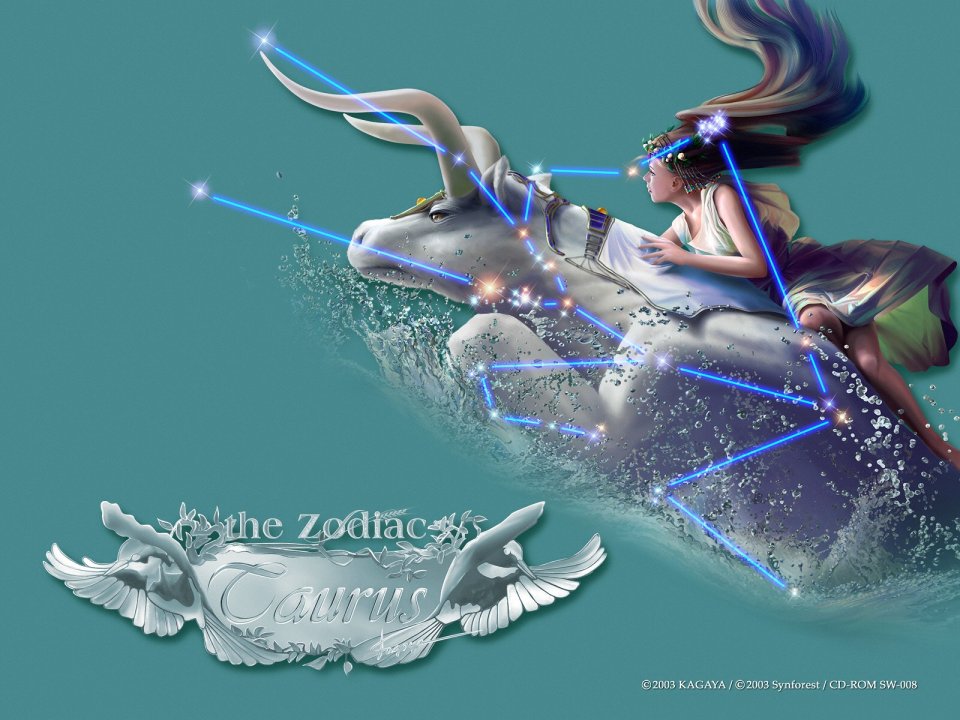 Kagaya Zodiac Taurus Fantasy Illustration