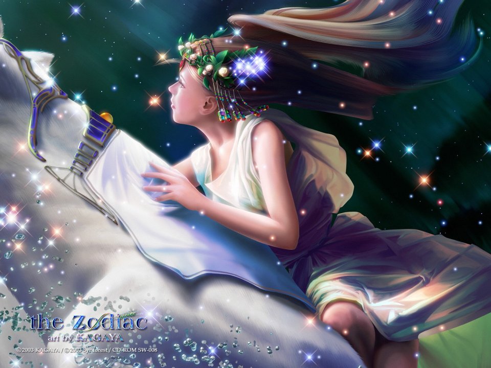 Kagaya Zodiac Taurus Fantasy Illustration