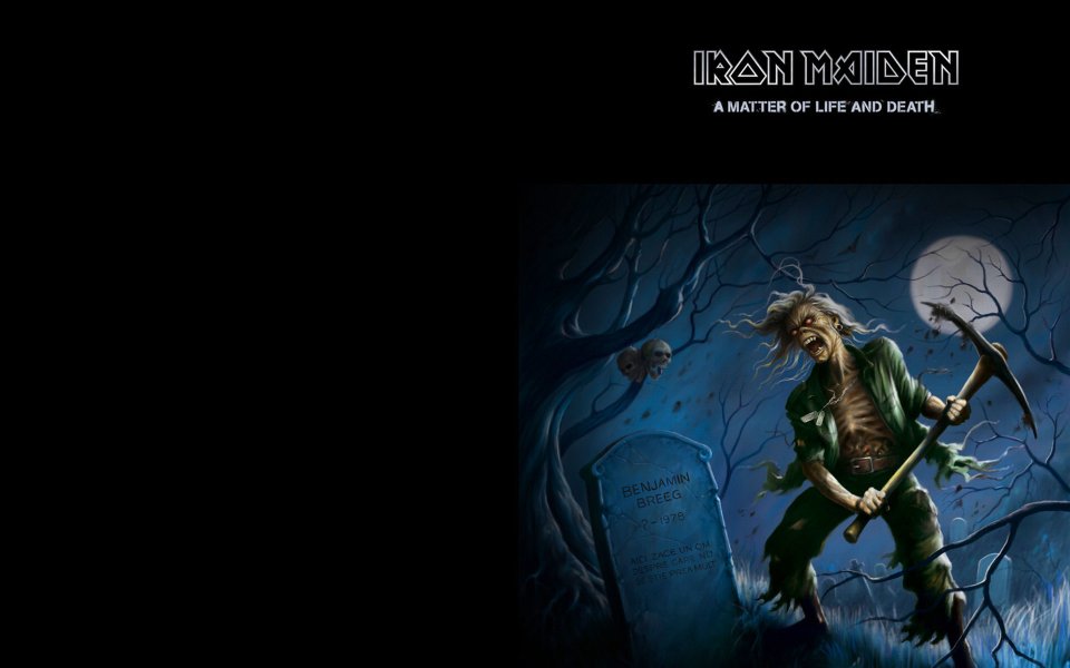 Iron Maiden A Matter Of Life And Death Album Artwork
