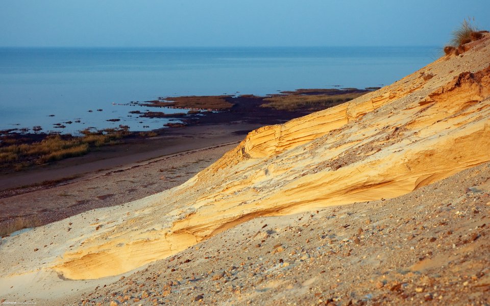 Morsum Kliff Germany Coastal Sunset Landscape