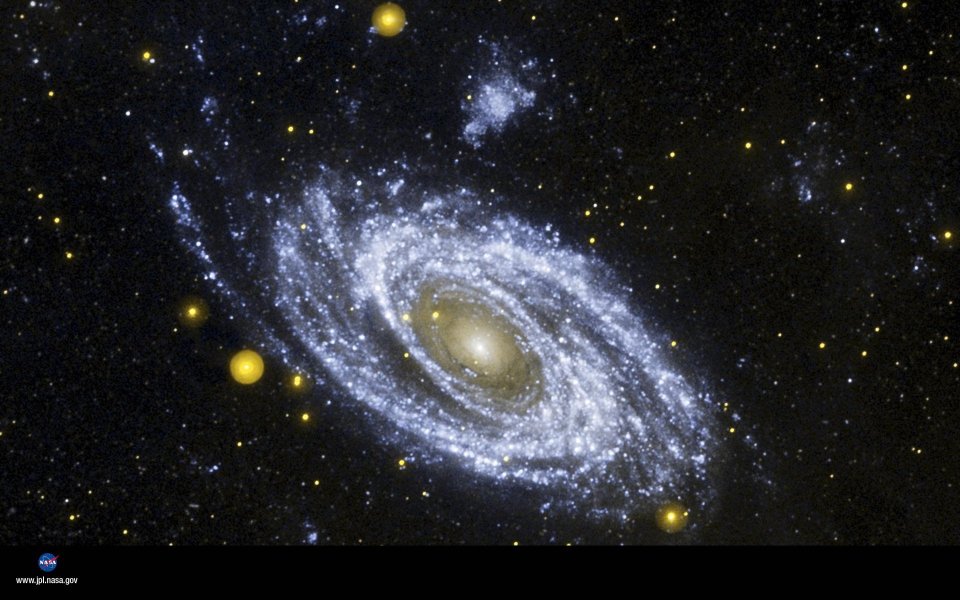 Nasa Real Shot Deep Space Spiral Galaxy Star Wallpaper