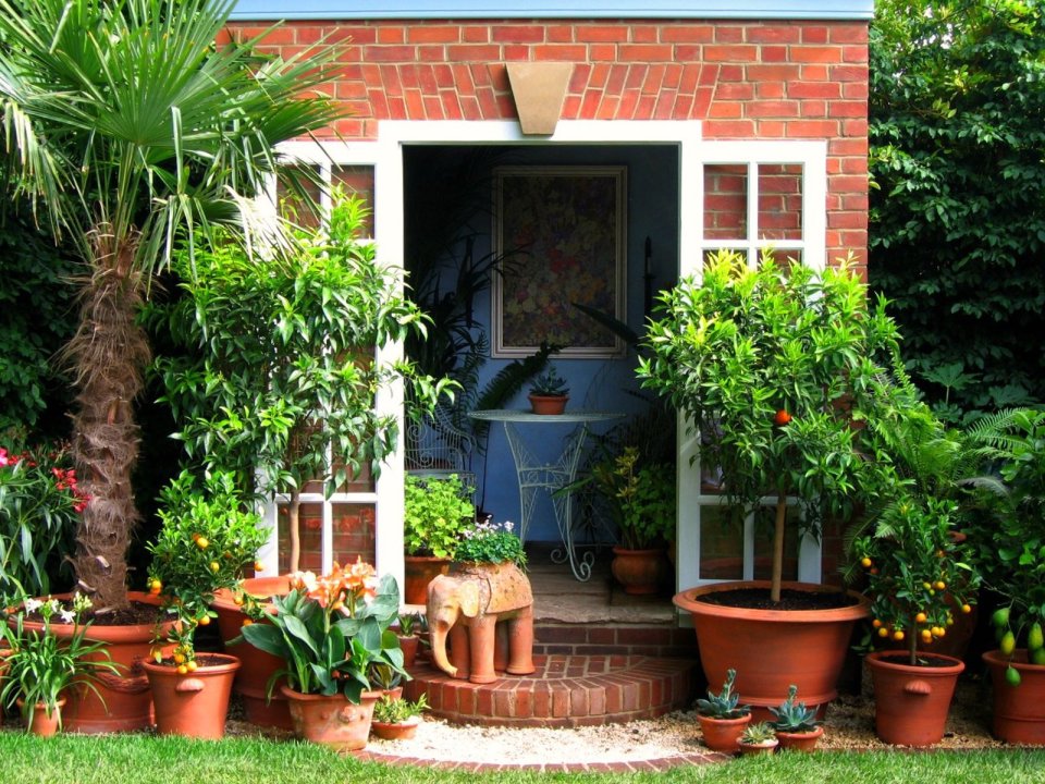 2009年英国切尔西花展 精致英式园艺小屋庭院景观