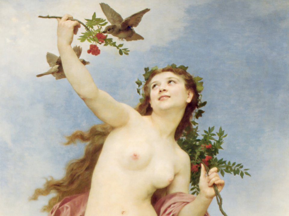 William Bouguereau Classical Oil Painting Le Jour