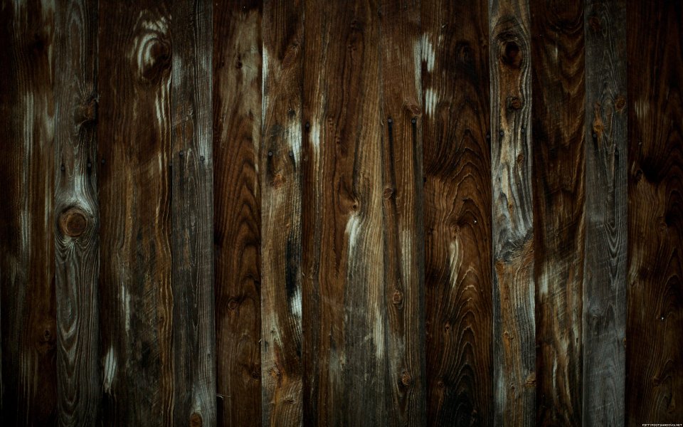 Dark Vintage Old Solid Wood Plank Texture Background Wallpaper