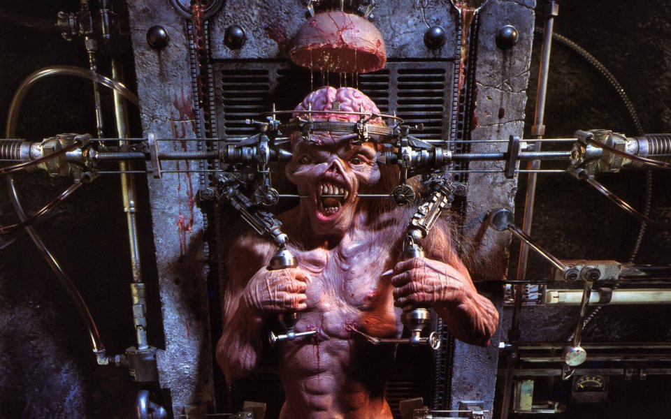 Iron Maiden Derek Riggs Heavy Metal Horror Album Artwork