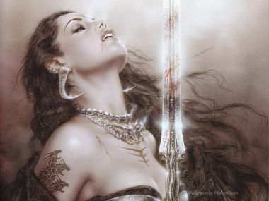 Luis Royo 2004年颠覆之美系列 奇幻女战士插画