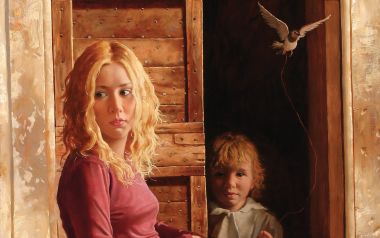Arsen Kurbanov 油画《5 Bird》细节特写