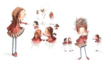 Big Bouffant Creative Illustration