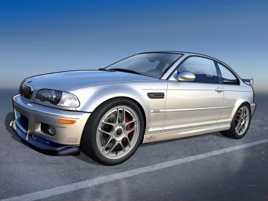 BMW M3 E46 Vexel风格汽车插画