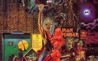 Iron Maiden Bring Your Daughter To The Slaughter Album Art