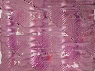 Purple Pink Impasto Woven Texture Abstract Oil Painting Background