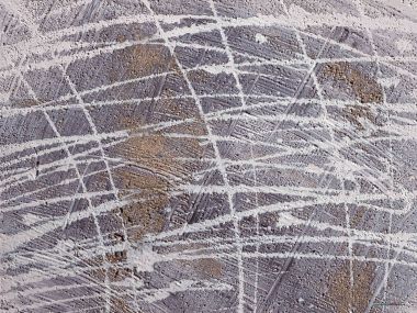 灰白金厚涂肌理抽象画布纹理背景