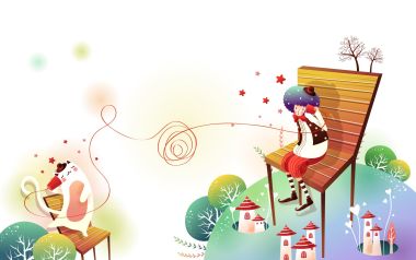 童话世界里的纸杯传声筒
