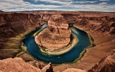 Horseshoe Bend Arizona Colorado River Landscape