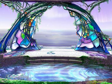 加贺谷穰 天国探险系列 奇幻彩绘玻璃拱门仙境