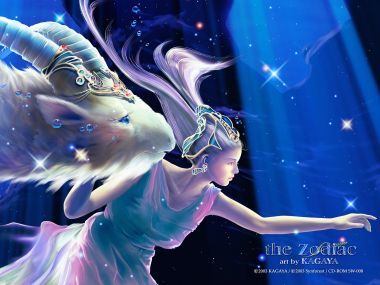 Kagaya Zodiac Capricorn Fantasy Illustration