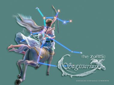 KAGAYA 十二星座射手座主题奇幻插画