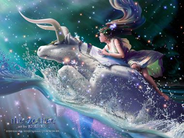 KAGAYA 十二星座系列金牛座唯美插画