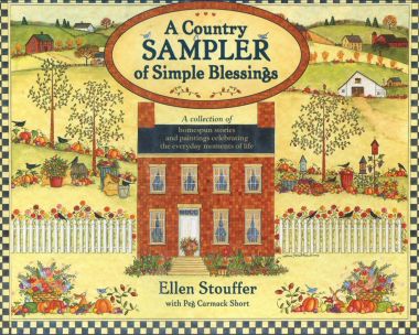 A Country Sampler Of Simple Blessings Ellen Stouffer Rural Fall Illustration