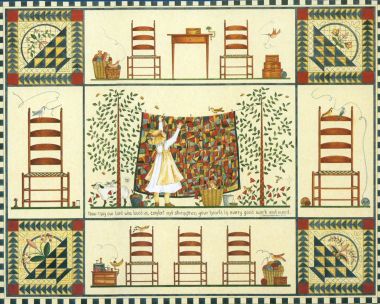 Ellen Stouffer 美式乡村民俗拼布风田园生活装饰画