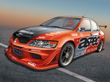 Mitsubishi Lancer Evolution Modified Racing Car