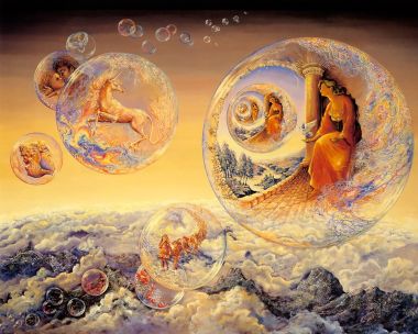 约瑟芬·华尔 经典奇幻画作《自由的泡泡》
