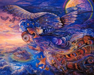 夜之女王约瑟芬 奇幻神话插画