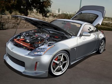 Nissan 350Z Modified Anime Style