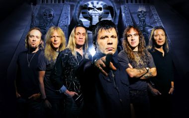 铁娘子乐队Iron Maiden 埃及主题经典宣传合影