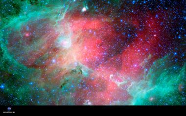Nasa Colorful Deep Space Nebula Starscape Photography
