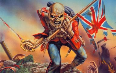 Iron Maiden 重金属乐队专辑插画壁纸