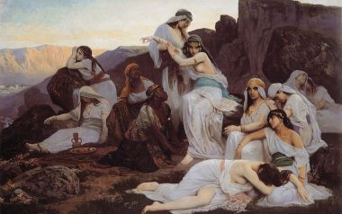 Debat Ponsan The Daughter Of Jephthah Classical Oil Painting