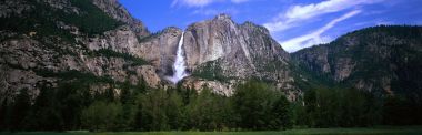 Yosemite Falls Yosemite National Park USA Panoramic Scenery