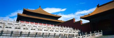 北京故宫紫禁城 晴日皇家宫殿古建筑风光