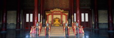 Beijing Forbidden City Imperial Palace Throne Interior