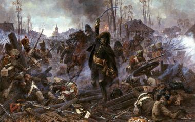 War Art 16 By Averyanov Alexander Napoleonic Battle Painting