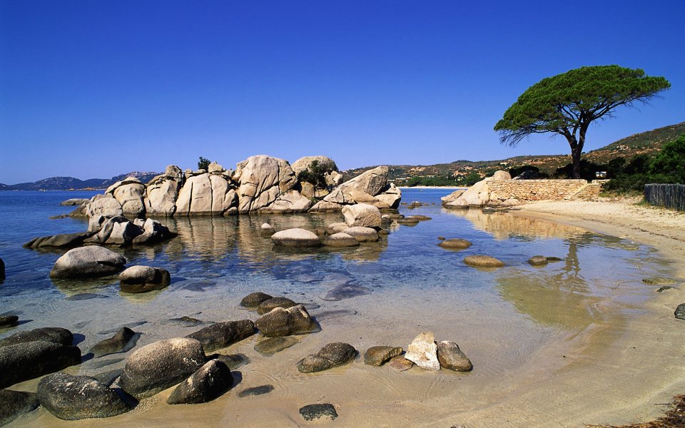 France, Plage de Palombaggia, Porto-Vecchio, Corse, France