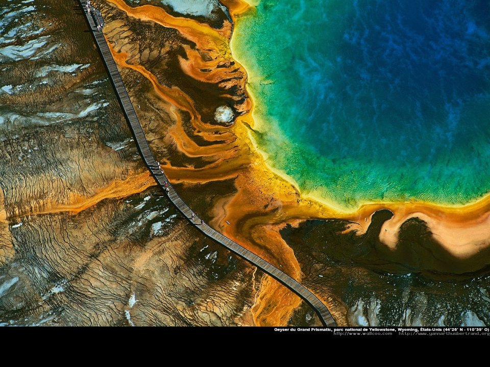 Grand Prismatic Spring, Yellowstone national park, Wyoming, United States