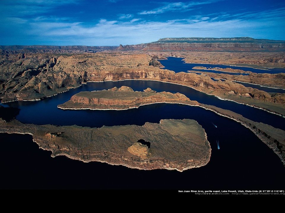 Lake Powell, Arm of the San Juan River, Utah, United States