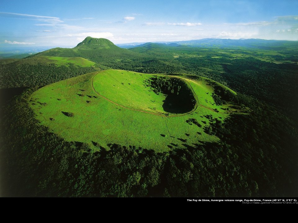 Le puy de Come, chaine des volcans d’Auvergne, Puy-de-Dome, France