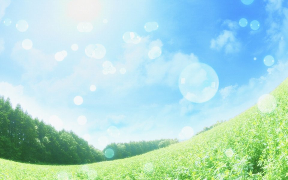 Photo manipulation of 01_Green and Sky 075_Greeny_Nature