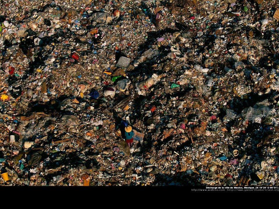 Refuse dump in Mexico City, Mexico