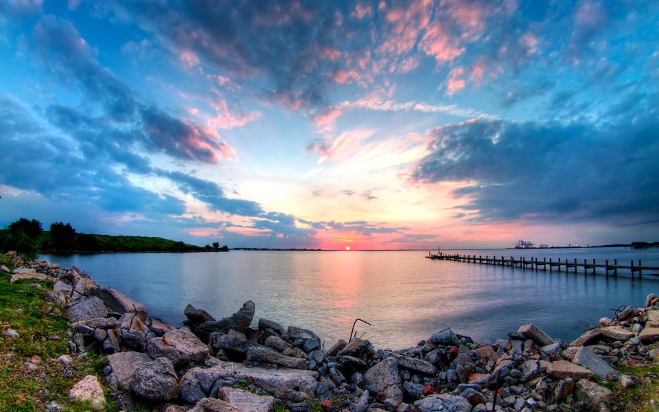 [wallcoo_com]_Sunsets_Sunrises_ Last_Minute_Sunset_1